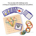 Pattern Cards Graphical Early Learning Educational Toys